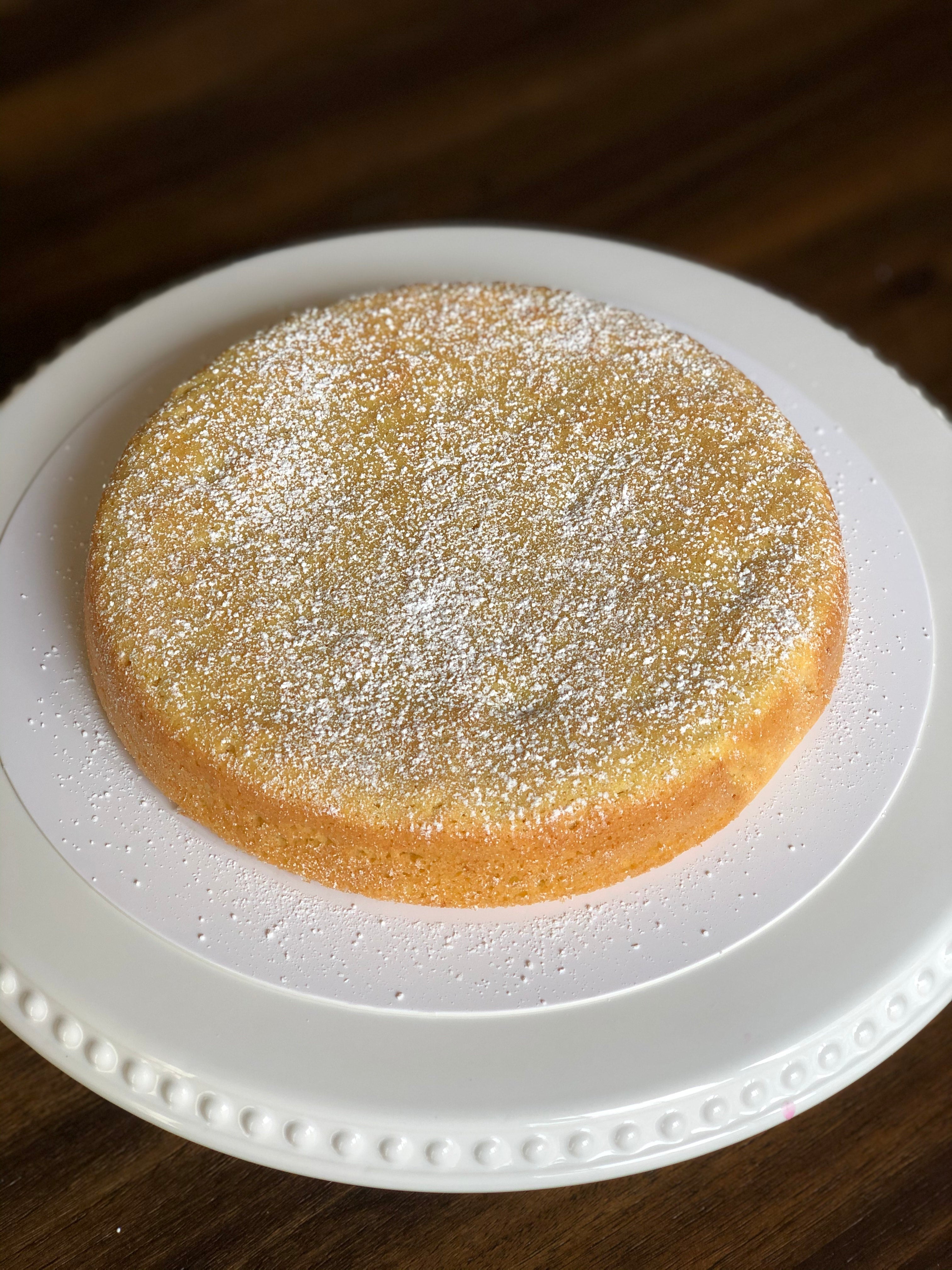Lemon Jasmine Tea Cake with Hibiscus Meringue Frosting - Jam Lab